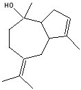 Identify the isoprene units in partheniol  