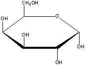  What is the correct name for the following compound?   A) . \alpha -D-glucopyranose B) . \alpha -D-allopyranose C) . \beta -D-glucopyranose D) . \alpha -D-galactopyranose E) . \beta -D-gulopyranose 