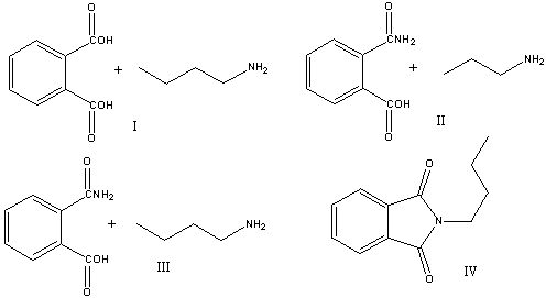 Predict the product(s) for the following reaction.     A) I B) II C) III D) IV E) None of these