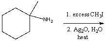 Predict the major product for the following reaction.  