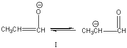 Which of the following is(are) a keto-enol tautomeric pair(s) ?       A) I B) II C) III  D) I & II E) I & III