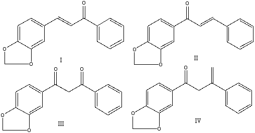 Predict the product for the following reaction.     A) I B) II C) III D) IV E) none of these