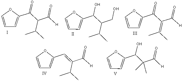 Predict the major product for the following reaction.     A) I B) II C) III D) IV E) V