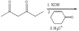 Predict the product for the following reaction.     A) I B) II C) III D) IV E) V