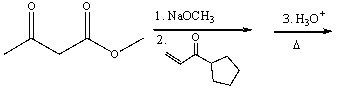 Predict the product for the following reaction.     A) I B) II C) III D) IV E) V
