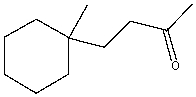 What is the IUPAC name for the following compound?   A) 5-cyclohexyl-2-hexanal B) 5-cyclohexyl-2-hexanone C) 5-cyclohexyl-5-methyl-2-pentanone D) 5-(1-methylcyclohexyl) -2-pentanone E) 4-(1-methylcyclohexyl) -2-butanone