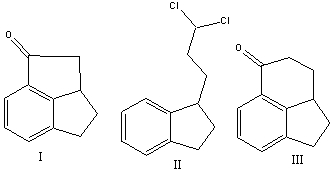 Predict the product for the following reaction       A) I B) II C) III D) IV E) V