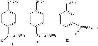 Provide the product for the following reaction sequence.       A) I B) II C) III D) IV E) V