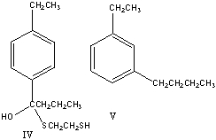 Provide the product for the following reaction sequence.       A) I B) II C) III D) IV E) V