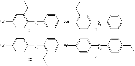 Predict the major product for the following reaction.     A) I B) II C) III D) IV E) no reaction