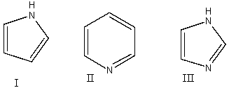 Which one of the following compounds is most acidic?   A) I B) II C) III D) I & III E) II & III