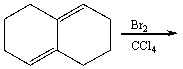 Provide the structure of the 1,2 addition product for the following reaction.  