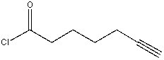 Which of the following is true about the IR spectrum of the following compound?   A) absorptions at 1720 cm<sup>-1</sup> & 2150 cm<sup>-1</sup> B) absorptions at 1800 cm<sup>-1</sup> & 2150 cm<sup>-1</sup> C) absorptions at 1720 cm<sup>-1</sup> & 2250 cm<sup>-1</sup> D) absorptions at 1800 cm<sup>-1</sup> & 2250 cm<sup>-1</sup> E) absorptions at 1650 cm<sup>-1</sup> & 2150 cm<sup>-1</sup>