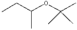 What is the common name for the following compound?   A) 1-butoxybutane B) sec-butyl isopropyl ether C) sec-butyl t-butyl ether D) n-butyl isopropyl ether E) none of these