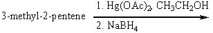 Predict the product for the following reaction.   A) 3-methyl-3-pentanol B) 3-ethoxy-3-methylpentane C) 3-methyl-2-pentanol D) 2-ethoxy-3-methylpentane E) 1-ethoxy-3-methylpentane