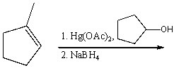 Predict the product for the following reaction.  