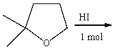 Predict the product(s)for the following reaction.  
