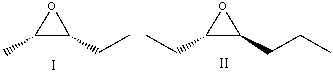 Predict the product for the following reaction.(E) -2-pentene + mCPBA       A) I B) II C) III D) IV