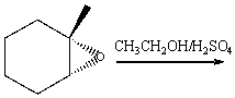Predict the product(s) for the following reaction.     A) I B) II C) III D) IV E) none of these