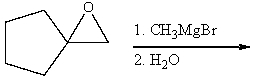 Predict the product(s)for the following reaction.  