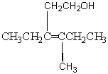 What is the IUPAC name for the following compound?   A) 3-methyl-4-ethyl-3-hexen-6-ol B) 4-ethyl-3-methyl-3,6-hexenol C) 3-ethyl-4-methyl-3-hexen-1-ol D) 3-methyl-4-(2-hydroxyethyl) -3-hexene E) 3-(2-hydroxyethyl) - 3-methyl-3-hexene
