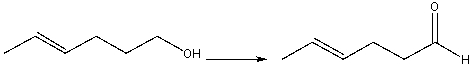 Provide the reagents necessary to carry out the following conversion.   A) KMnO<sub>4</sub>/NaOH/H<sub>2</sub>O B) CrO<sub>3</sub>/H<sub>2</sub>SO<sub>4</sub>/H<sub>2</sub>O C) PCC/CH<sub>2</sub>Cl<sub>2</sub> D) Br<sub>2</sub>,CCl<sub>4</sub> E) None of these