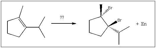  Provide the reagent(s) required to complete the following transformation:   A) HBr B) Br<sub>2</sub>/h \nu  C) Br<sub>2</sub> D) HBr/ROOR E) h \nu  /NBS 