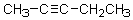 For the molecule below,known as 2-pentyne,which of the following describes the orbital overlap of the C2-C3 sigma bond?   A) sp-sp B) sp<sup>2</sup>-sp<sup>2</sup> C) sp<sup>3</sup>-sp<sup>3</sup> D) p-p E) sp<sup>3</sup>-sp