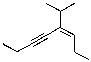 What is the correct IUPAC name for the molecule shown below?   A) (E) -4-isopropyloct-3-en-5-yne B) (Z) -4-isopropyloct-3-en-5-yne C) (E) -5-isopropyloct-5-en-3-yne D) (Z) -5-isopropyloct-5-en-3-yne E) (E) -4-(2-methylethyl) oct-3-en-5-yne