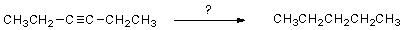 Select the reagent(s) expected to accomplish the transformation shown below.   A) H<sub>2</sub>,Ni B) H<sub>2</sub>,Ni<sub>2</sub>B C) Na,NH<sub>3</sub>(l)  D) A and B E) B and C