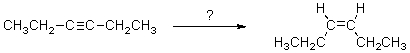 Select the reagent(s) expected to accomplish the transformation shown below.   A) H<sub>2</sub>,Ni B) H<sub>2</sub>,Ni<sub>2</sub>B C) H<sub>2</sub>,Lindlar's catalyst D) A and B E) B and C