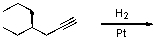 For the reaction shown below,the resulting stereochemistry of the expected product is best described as:   A) only (S)  B) only (R)  C) racemic D) meso E) achiral
