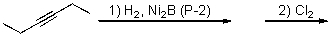 What is the final major product expected for the following reaction sequence?   A) (R) -3-Chlorohexane B) (S) -3-Chlorohexane C) meso-3,4-Dichlorohexane D) Racemic (2R,3R) and (2S,3S) -3,4-dichlorohexane E) 2,3-Dichloro-3-hexene