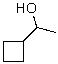 What is the structure of the rearranged carbocation in the following dehydration?  