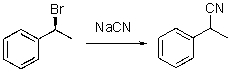 What type of solvent would be best for obtaining an optically active product in the following reaction?   A) polar protic B) polar aprotic C) apolar aprotic D) water