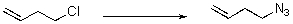 Which reagents would you use for the following reaction?   A) HN<sub>3</sub> in water B) HN<sub>3</sub> in acetonitrile C) NaN<sub>3</sub> in water D) NaN<sub>3</sub> in acetonitrile