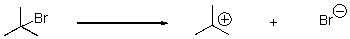 What type of cleavage does the following reaction involve?  