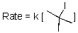 Given the following rate law,the reaction is what order in tert-butyliodide?  