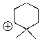 Draw the mechanism and product for the following cation rearrangement.  