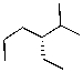 Which of the following is the correct IUPAC name for the following structure?   A) (S) -3-ethyl-2-methylhexane B) (R) -3-ethyl-2-methylhexane C) (S) -3-ethyl-2-methylpentane D) (R) -3-ethyl-2-methylpentane