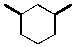 Draw in the plane of symmetry in the following compound.  