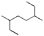 What is the parent chain for the following compound?   A) octane B) hexane C) heptane D) decane