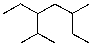 What is the parent chain for the following compound?  