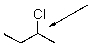 Draw the Newman projection of the anti conformer of the following compound.  