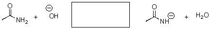 Which side will the following acid-base reaction favor?   A) The right B) The left C) Neither