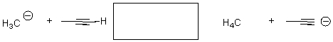 Which side will the following acid-base reaction favor?   A) The right B) The left C) Neither