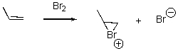 For the following reaction,draw the mechanism.  