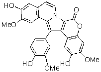 Identify the functional groups in the following compound.  