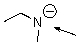 Determine the number of lone pairs of electrons on the indicated atom.   A) 1 B) 2 C) 3 D) 4