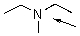 Determine the number of lone pairs of electrons on the indicated atom.   A) 1 B) 2 C) 3 D) 4